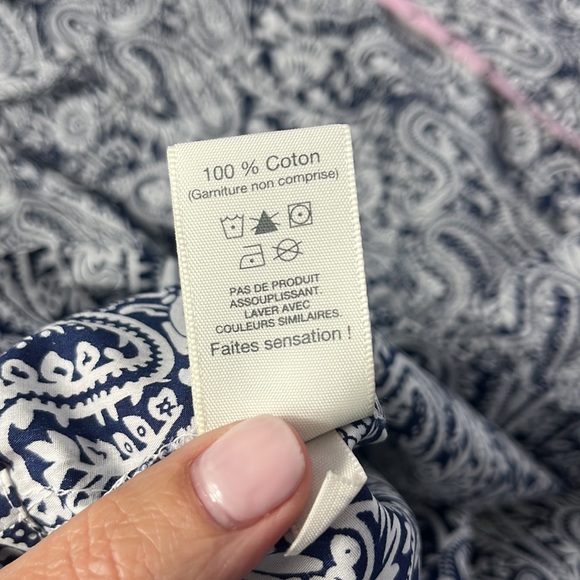 Tilley Cotton Paisley Top - Picture 9 of 9